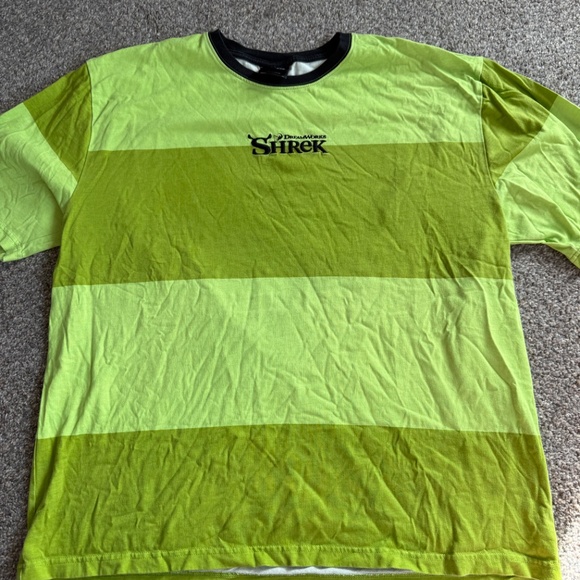 Dumbgood Shrek Striped T-Shirt - Picture 3 of 6